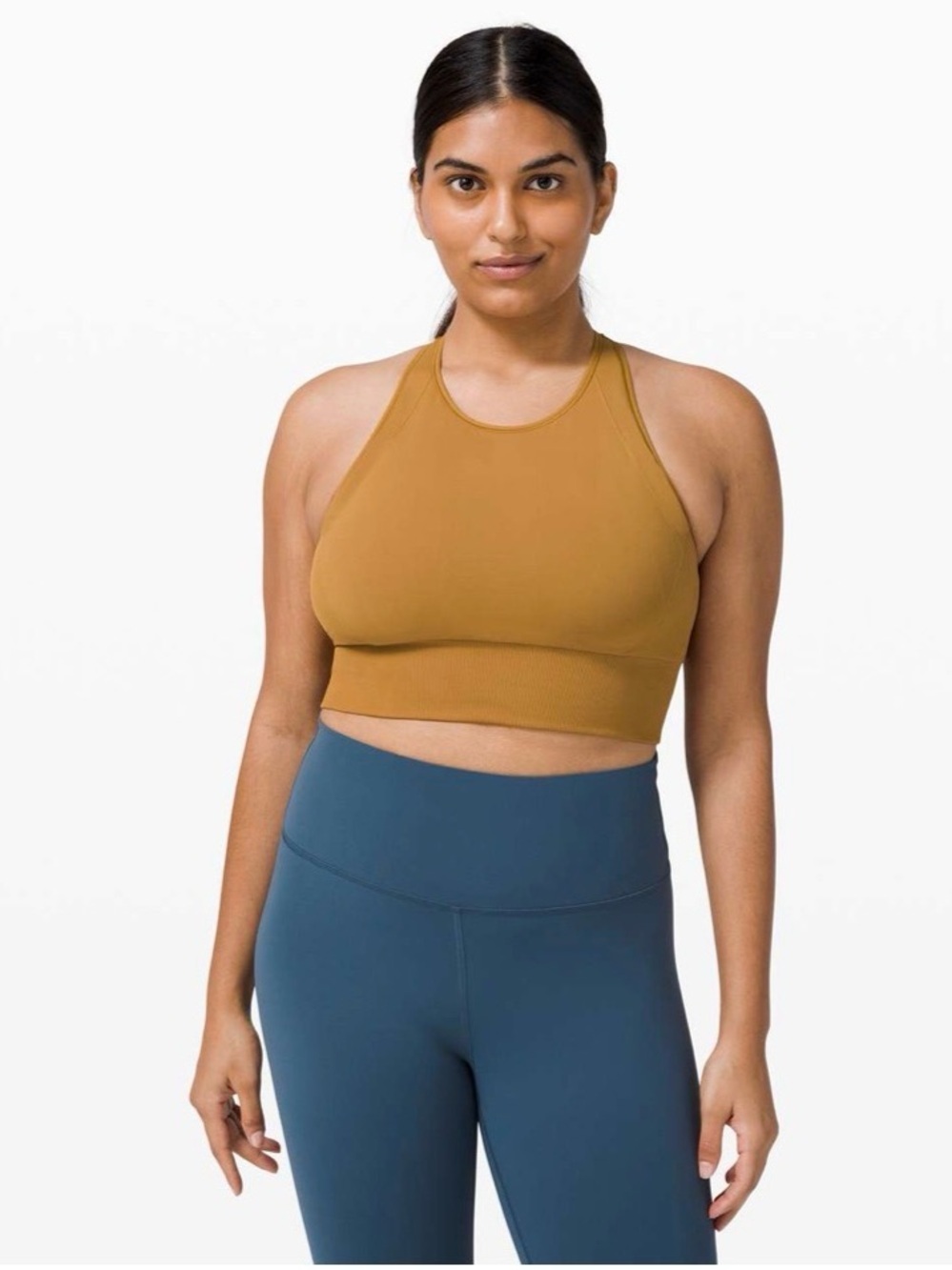 NWT Lululemon Ebb to Train Bra *Medium Support Spiced Bronze